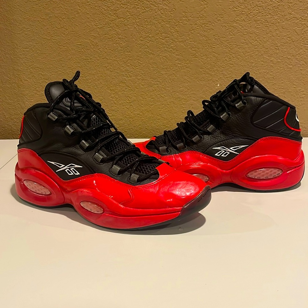 Reebok Basketball Shoe Red & Black (Men’s)